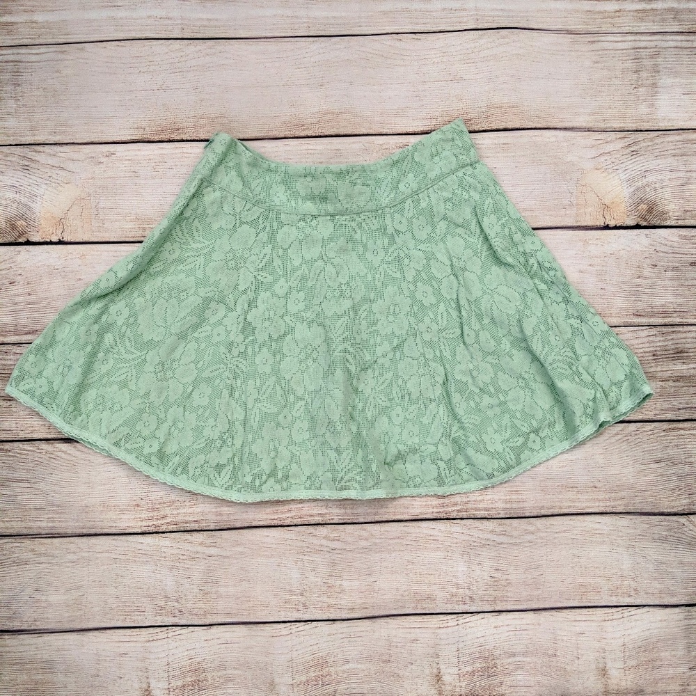 Kimchi Blue lace circle skater mini skirt 0053 - Picture 6 of 7